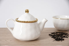 Golden Salerno Tea Pot