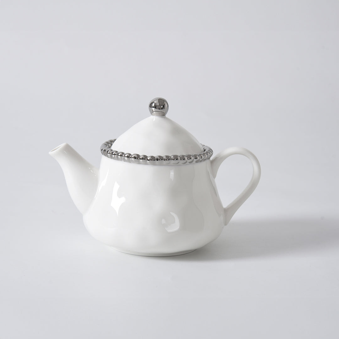 Silver Salerno Tea Pot