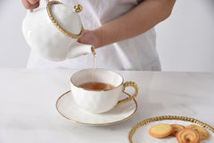 Golden Salerno Teacup & Saucer