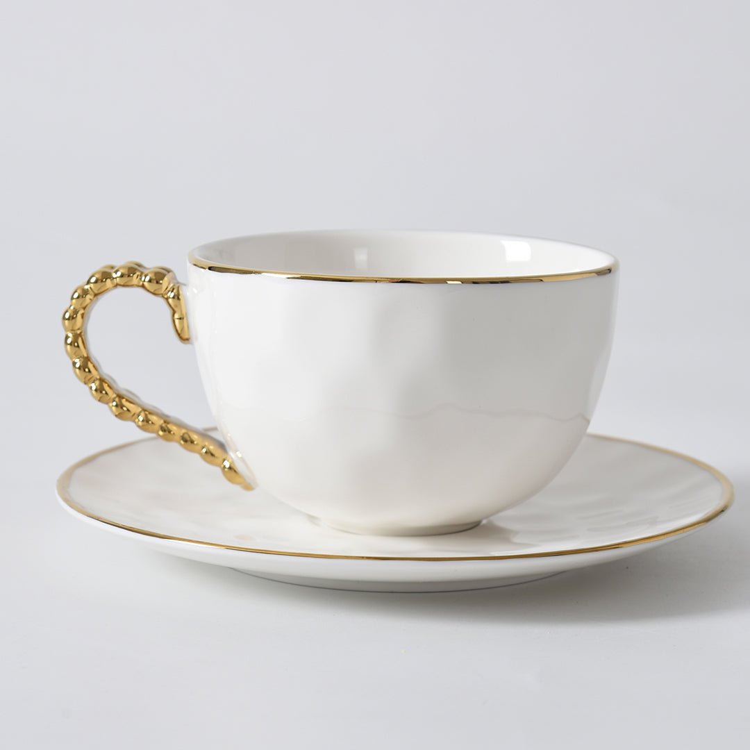 Golden Salerno Teacup & Saucer