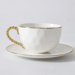 Golden Salerno Teacup & Saucer