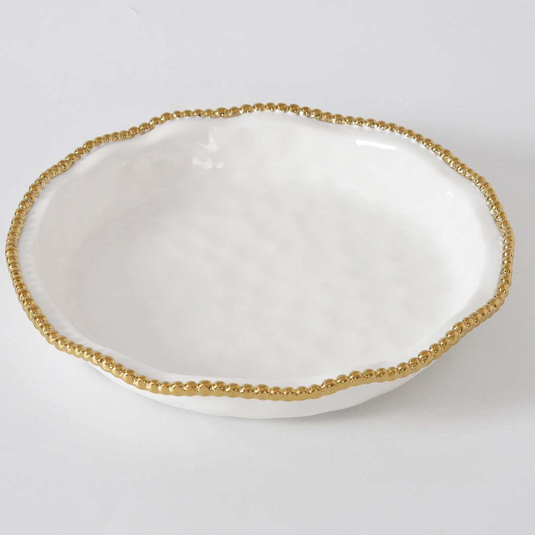 Portofino 10" Pie Dish - Gold