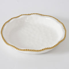 Portofino 10" Pie Dish - Gold