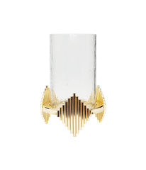 Medium Gold Design Candle Holder