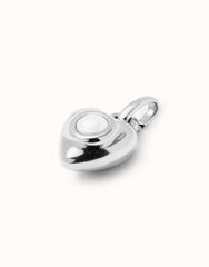 Charm With Pearl - Silver