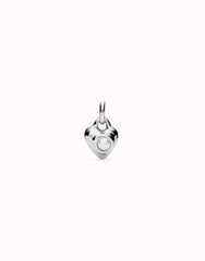 Charm With Pearl - Silver