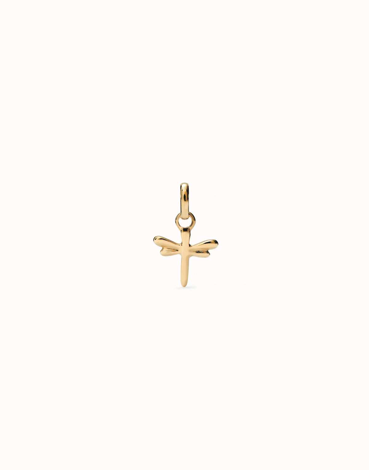 Charm In The Shape Of A Dragonfly - Gold