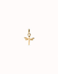 Charm In The Shape Of A Dragonfly - Gold