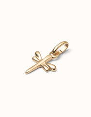 Charm In The Shape Of A Dragonfly - Gold