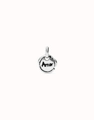 Charm With Word Love - Silver