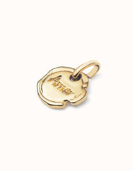 Charm With The Word "Love" - Gold