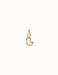 Charm With Heart Shape - Gold