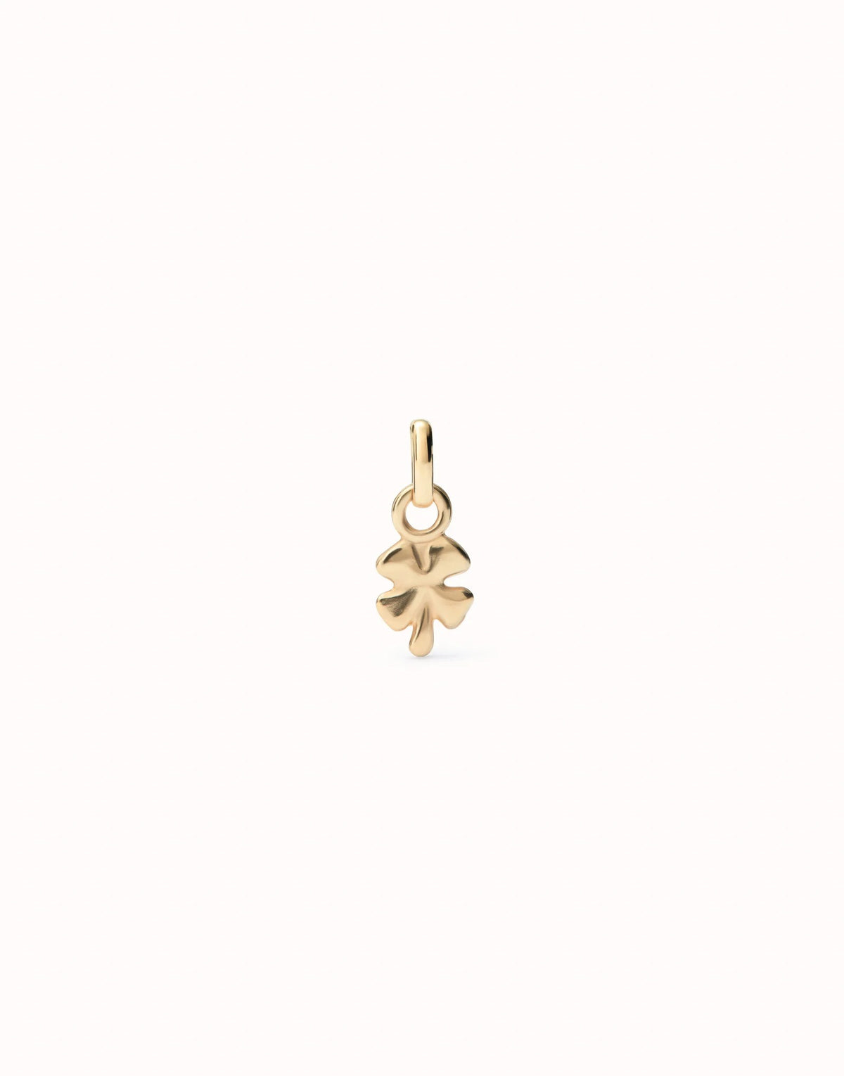 Charm In The Shape Of A Clover - Gold