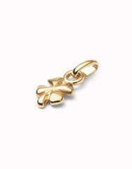 Charm In The Shape Of A Clover - Gold