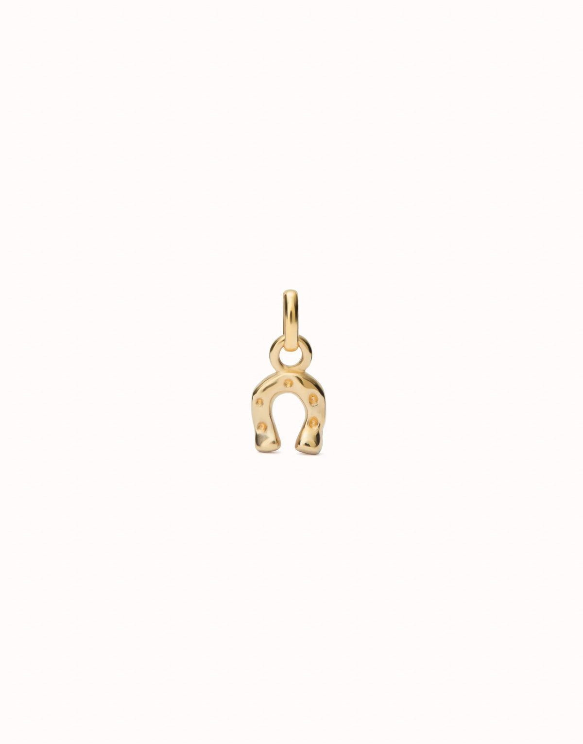 Charm In Horseshoe Shape - Gold