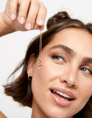 Charm In Horseshoe Shape - Gold