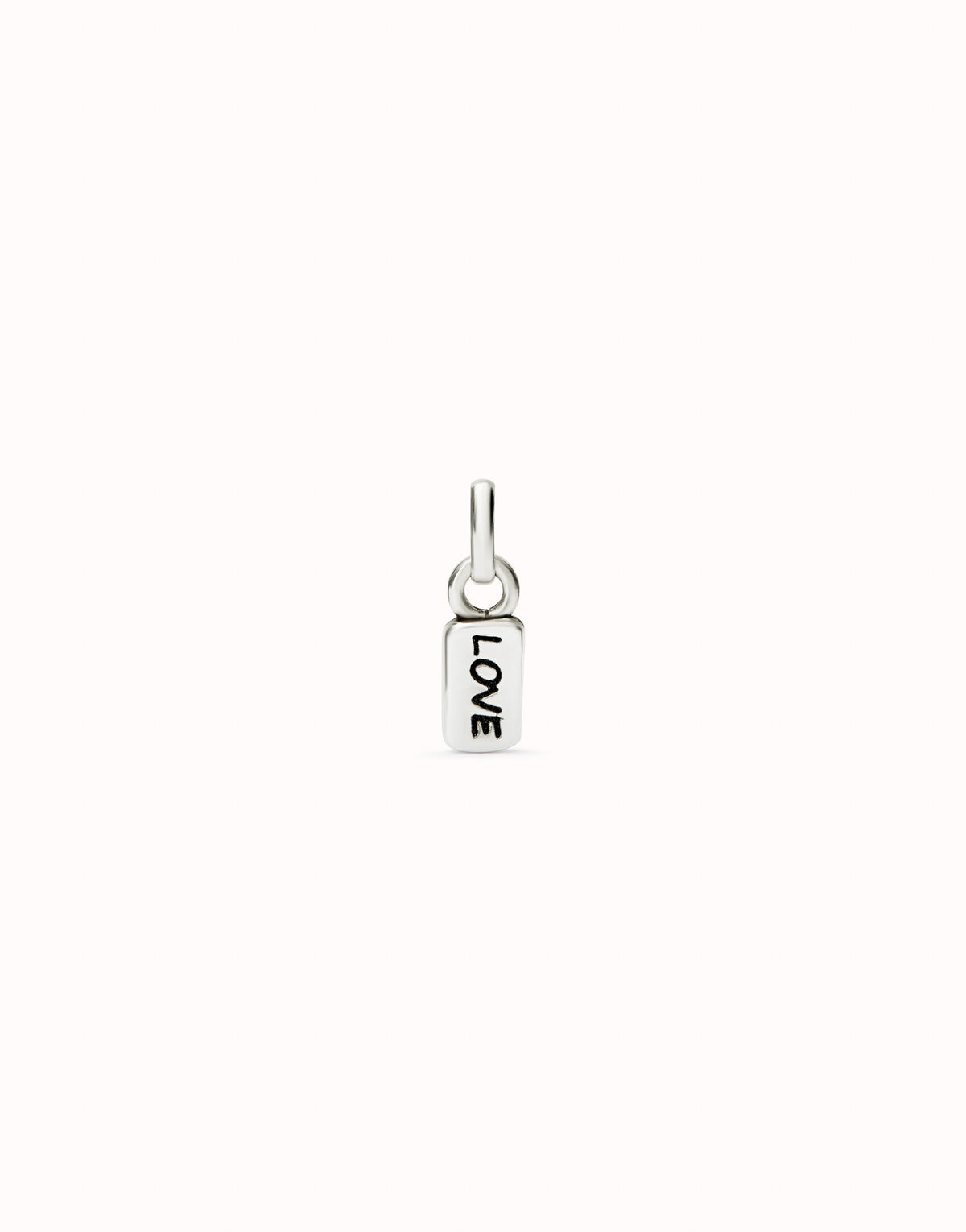 Charm With Word Love - Silver