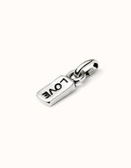 Charm With Word Love - Silver
