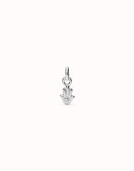 Charm In The Shape Of The Hand Of Fatima - Silver