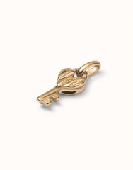 Charm With Key Shape - Gold