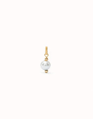 Charm With Pearl - Gold