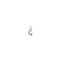 Small G Initial Charm - Silver