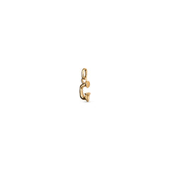 Small G Initial Charm - Gold