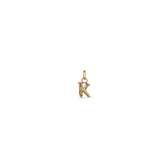 Small K Initial Charm - Gold