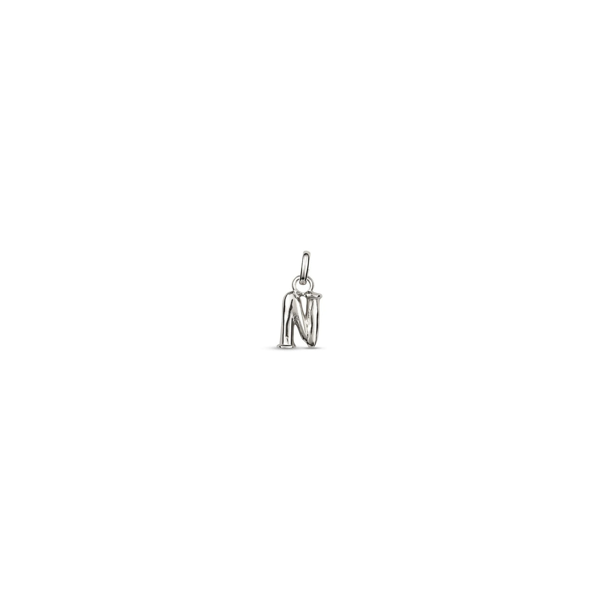 Small N Initial Charm - Silver