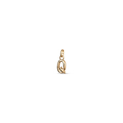 Small Q Initial Charm - Gold