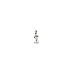 Small X Initial Charm - Silver