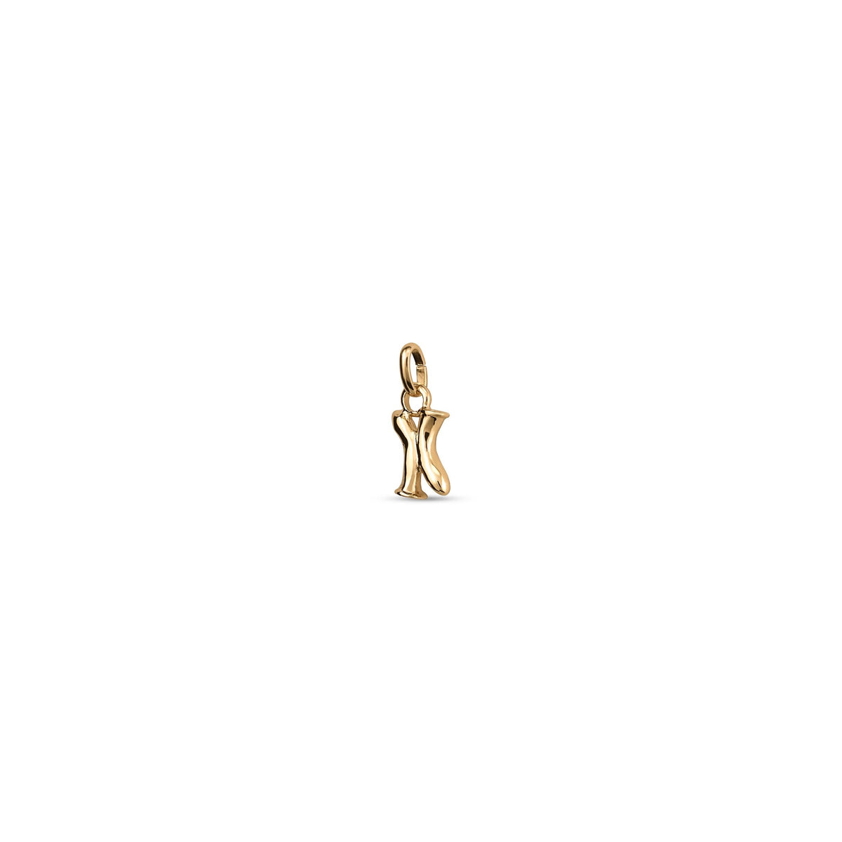 Small X Initial Charm - Gold