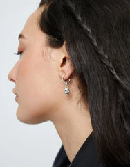Charm In The Shape Of A Skull - Silver