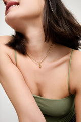 Charm In The Shape Of A Skull - Gold