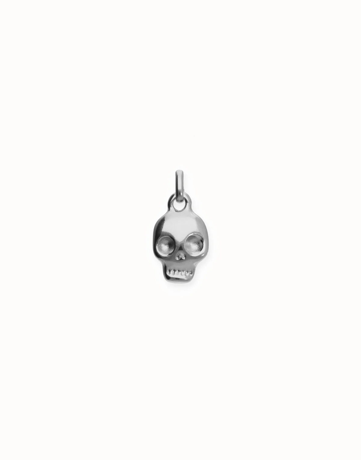 Charm In The Shape Of A Skull - Silver