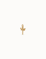 Dragonfly-Shaped Piercing Charm - Gold