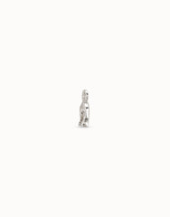 Horseshoe Shaped Piercing Charm - Silver