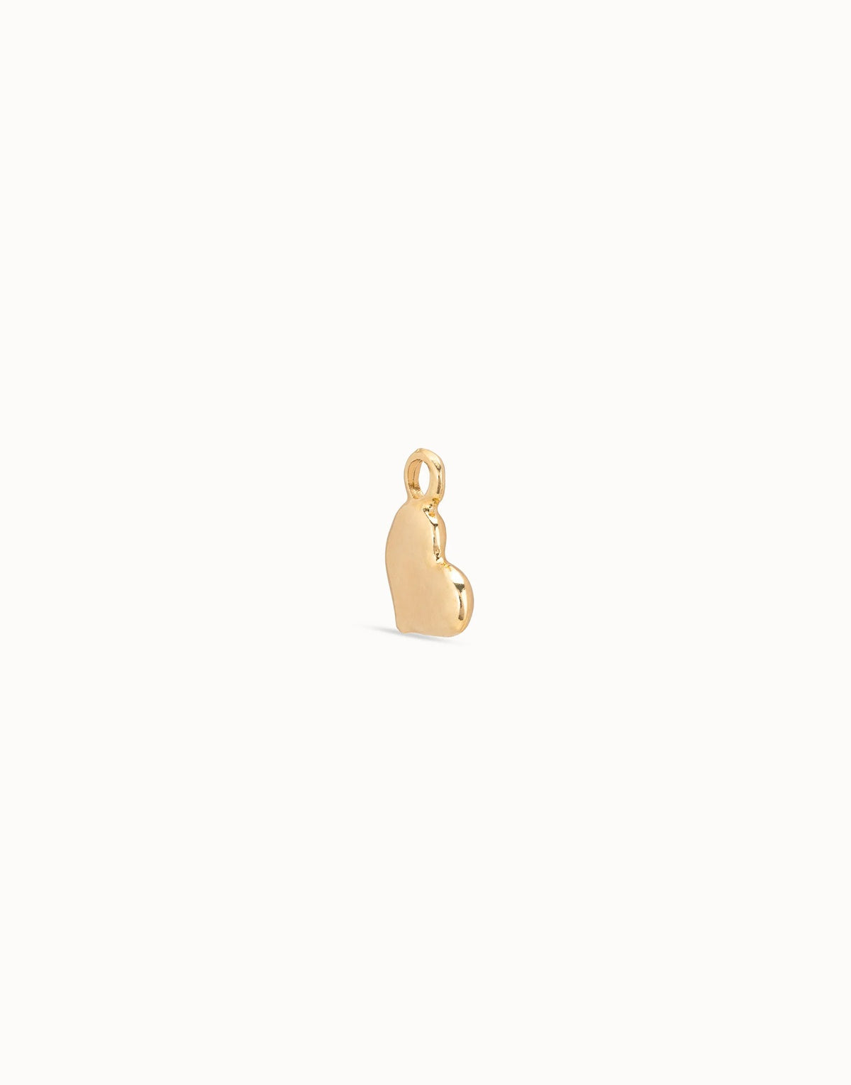 Heart-Shaped Charm - Gold