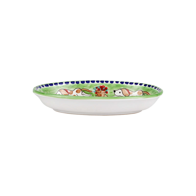 Campagna Cane Small Oval Tray