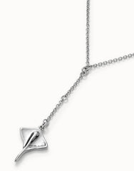 Body Chain Pendant With Stingray - Silver