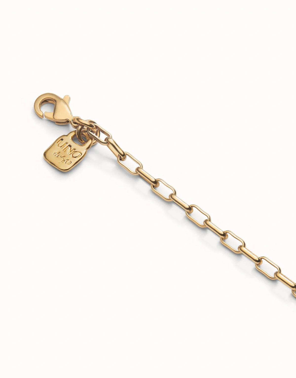 Long Link Chain Necklace - Gold