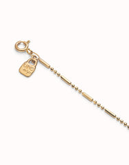 Chain Charm Necklace - Gold
