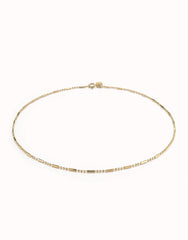 Chain Charm Necklace - Gold