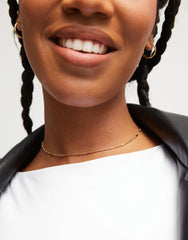 Chain Charm Necklace - Gold