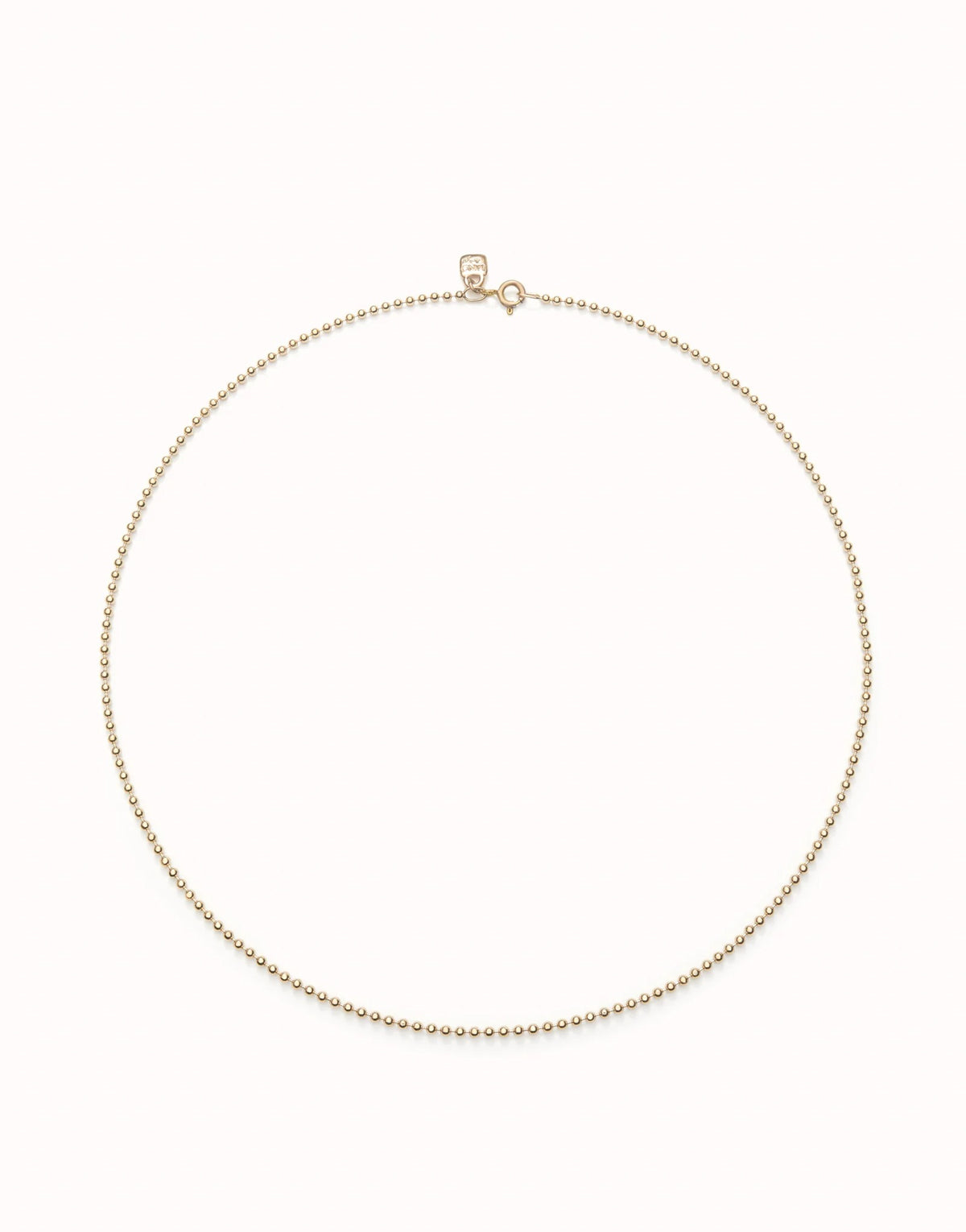 Link Chain Charm Necklace - Gold