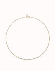 Link Chain Charm Necklace - Gold