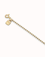 Link Chain Charm Necklace - Gold