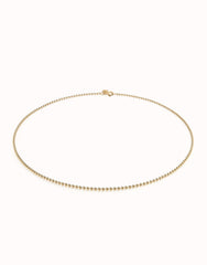 Link Chain Charm Necklace - Gold
