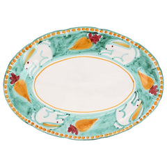 Campagna Coniglio Oval Platter