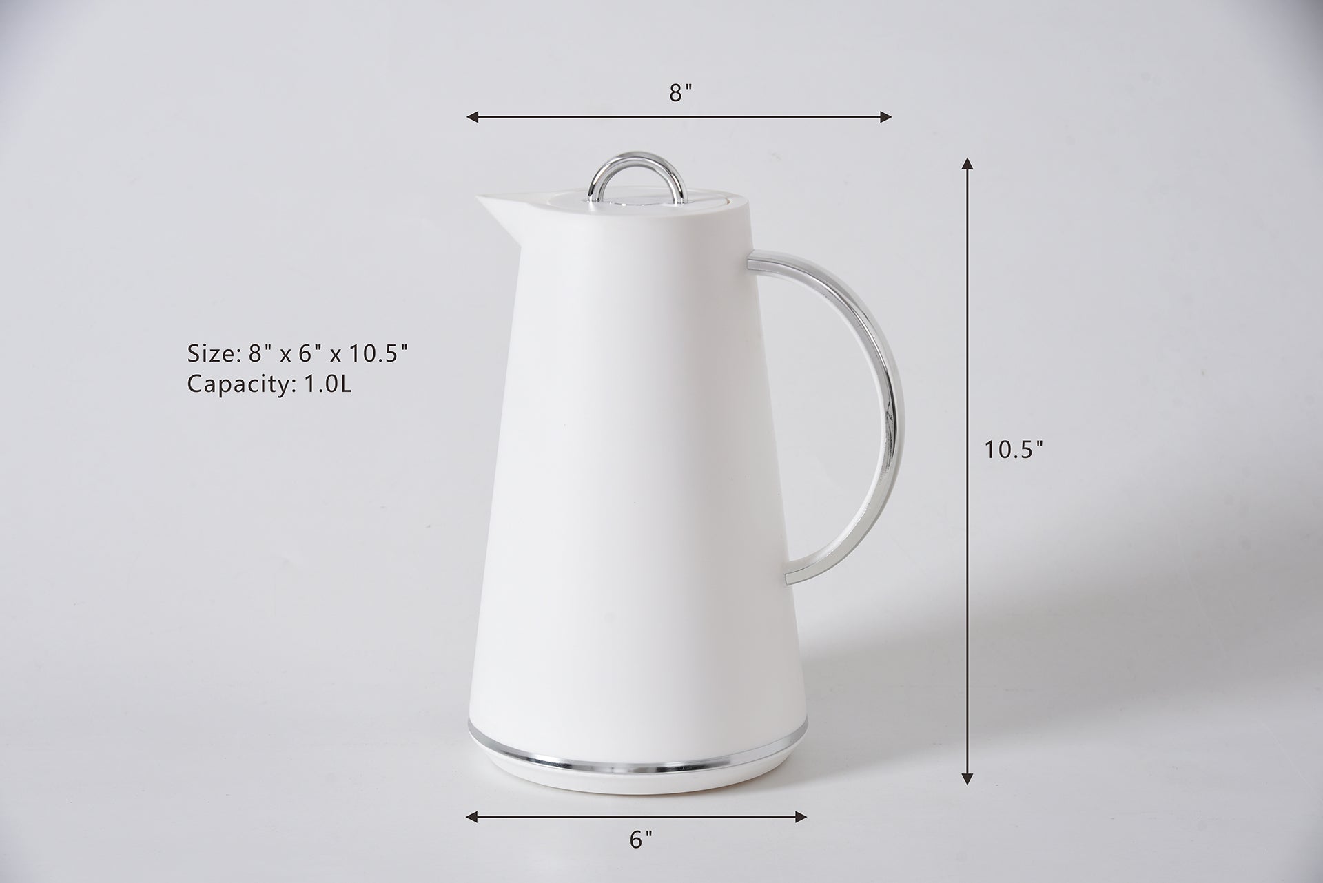 Classic Thermal Carafe White/Silver